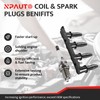 Ignition Coil Pack and Spark Plugs kit fit for L4
