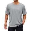 NIASHOT Summer Workout Shirts for Men Quick Dry Tee Shirts