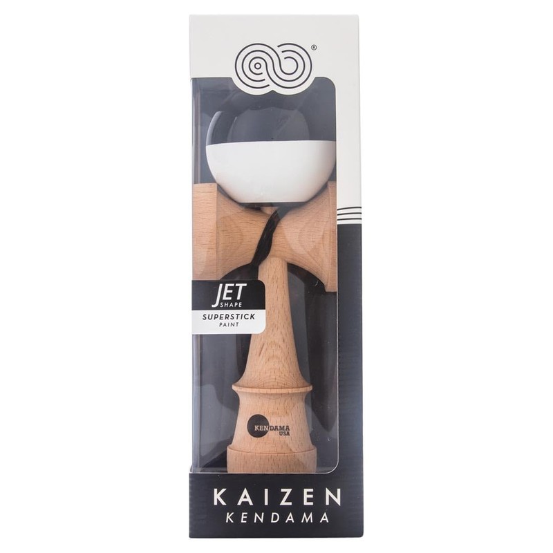 KENDAMA USA Kaizen Kendama Jet Shape Half Split Improved Kendama
