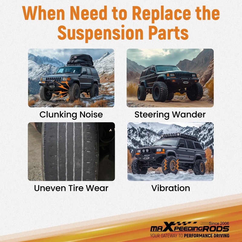 maXpeedingrods OD-1in Rear Stablizer Sway Bar Kit for Jeep Grand