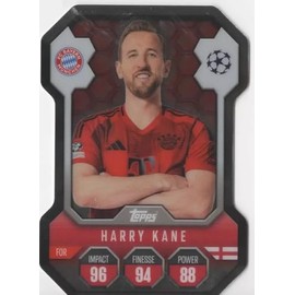 Match Attax 2024 2025 Harry Kane Chrome Pro Elite Trading Card
