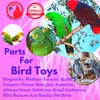 Bonka Bird Toys 3321 Pk6 Large Palm Star Foot Talon