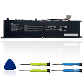 OUWEE BTY-M57 Laptop Battery Compatible with MSI GP66 GP76 Leopard 10UE 10UG 10UH 11UE 11UG 11UH MSI Vector GP66 GP76 12UE 12UG 12UGS 12UH Series 64Wh 15.2V 4280mAh 4-Cell