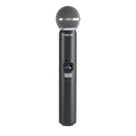 Phenyx Pro Professional Wireless Microphone, UHF Dynamic Mic, Metal Cordless Mic, Handheld Microphone for PTU-71/PTU-7000/PTU-6000 with Selectable Frequencies (PWH-7)