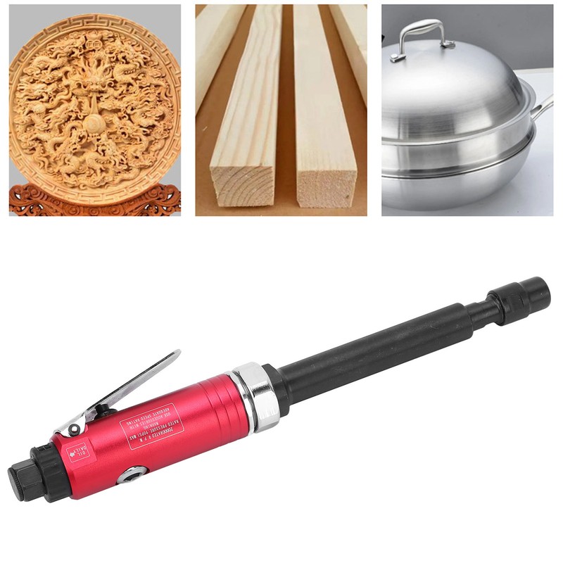 Air Die Grinder 20000RPM 90PSI Precise Extended Pneumatic Grinding Machine