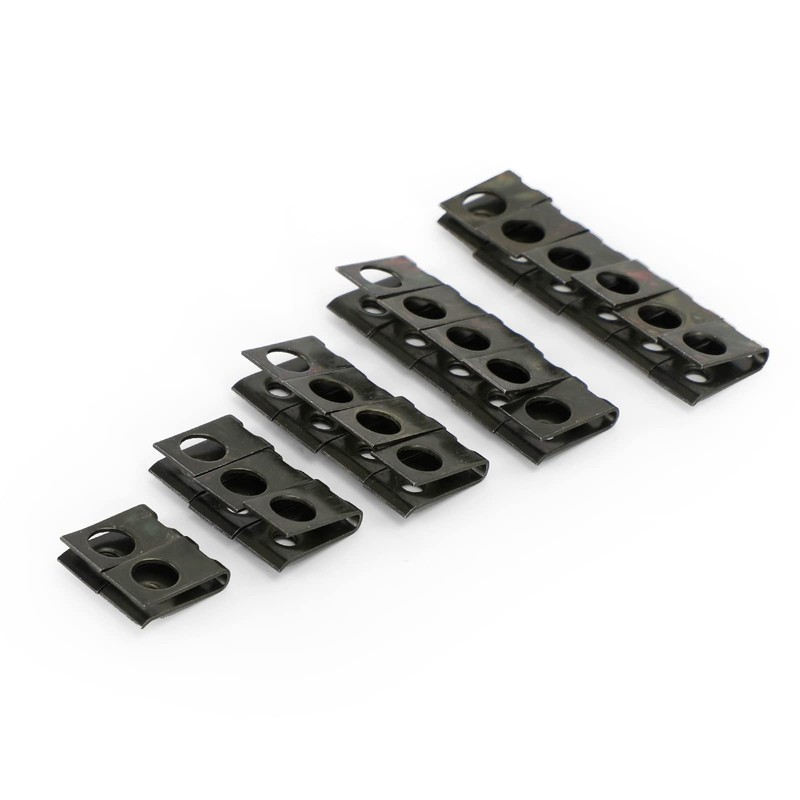 Mad Hornets 20x Small M5 5mm Motorcycle Fairing Spring Clips