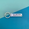 One Year Down, Forever To Go Keychain
