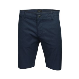 Xact Premium Men's Linen Blend Chino Shorts, navy