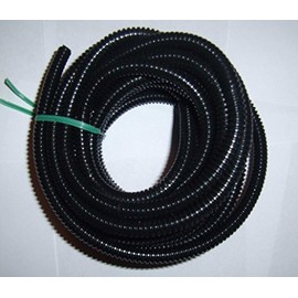 20 Ft 1/8" Split Wire Loom Conduit Polyethylene Tubing Car Audio Installation