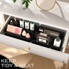 CHANCETSUI 6 PCS Stackable Drawer Organizers Set, Versatile Desk and