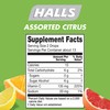 HALLS Defense Assorted Citrus Sugar Free Vitamin C Drops, 25
