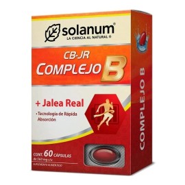 Solanum Complejo B Y Jalea Real 60 Cápsulas Sin sabor