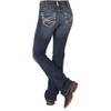 Ariat Female R.E.A.L. Mid Rise Stretch Entwined Boot Cut Jean