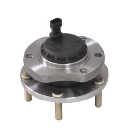 DRIVESTAR 513217+513218 Set Front Wheel Hub & Bearing Assembly w/ABS Left & Right Passenger/Driver Side for Pontiac GTO 2004 05 06(5 Lug)