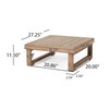 Christopher Knight Home Westchester Square Coffee Table - Acacia Wood