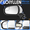 LOIYLLEN Left Driver Side Rear View Mirror Replacement for Ford