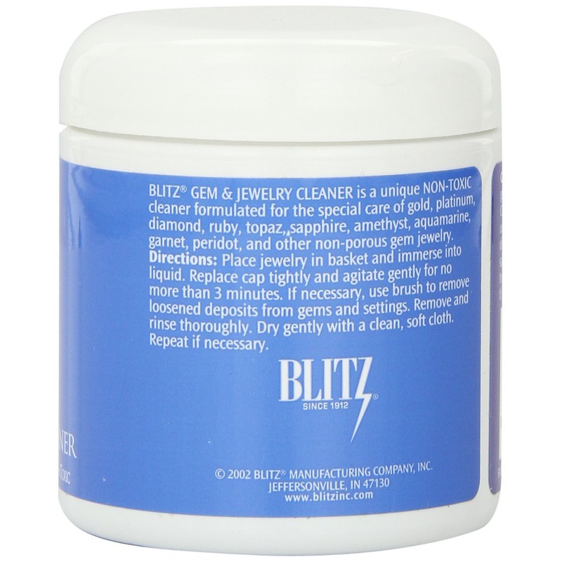 Jewelry Cleaner with Pouch (8 Oz Jar)