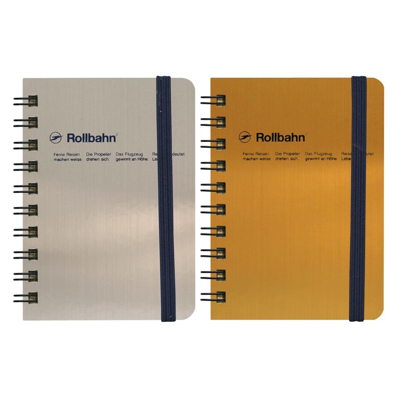 Delphonics Rolburn Memo with Pocket Metallic Mini (Gold)