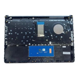 Replacement Palmrest with Backlit Keyboard Assembly for HP 14-CF 14S-CF 14-DK 14-DF Laptop L24817-001