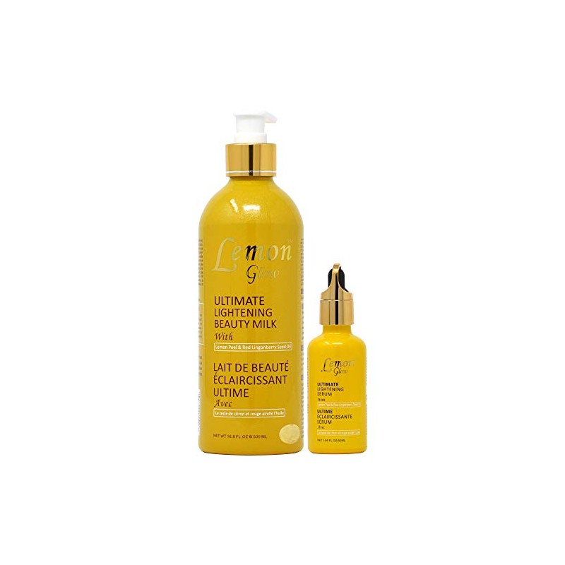Lemon Glow Lotion Combo-1 (Lotion 16.8oz + Serum 1.66oz)