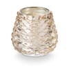 Illume Winter White Glass Pinecone Candle