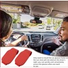Esteopt 2Pack Car Sunglasses Holder Glasses Hanger Clip for Car
