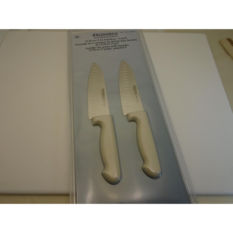 Russell International 7" Santoku Knife, 2 count Value Pack