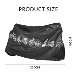 1PCS Bike Cover,Waterproof Outdoor Bicycle Cover,Nylon Cycle Cover,Anti Dust Rain UV Protection Cycle Cover Waterproof Outdoor for Mountain Bike,Road Bike Bike Rain Cover