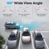 4.3 Inches Backup Camera Plug and Play: Waterproof clear Night