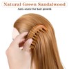 2 Pack Wooden Comb for Women Hair Growth Fine Tooth