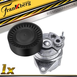 Frankberg Tensioner Pulley Belt Tensioner V-Ribbed Belt Compatible with W202 W203 W204 CL203 S202 S203 S204 C209 638 W639 638/2 2.2L 2.7L 3.0L Diesel 1997-2014