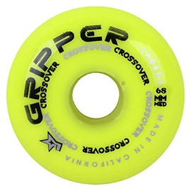 Labeda Roller Hockey Wheel Gripper Crossover Medium 80A Yellow 68mm