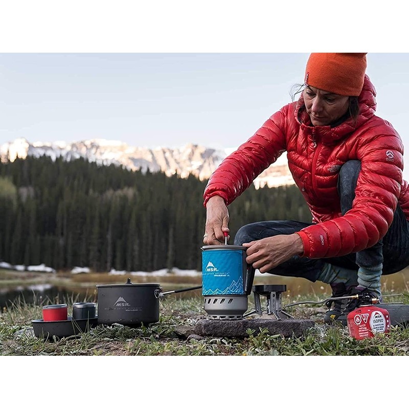 MSR 36004 Outdoor Camping Wind Burner Coffee Press Kit 1.8