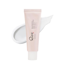 Rice SPF Face Moisturiser - Spf 50 Face Moisturiser - Korean Skincare Daily Hydrating Factor 50 Sun Cream for Dry Sensitive Skin - Lightweight & Non-Greasy Skin Korean Sunscreen 50ml