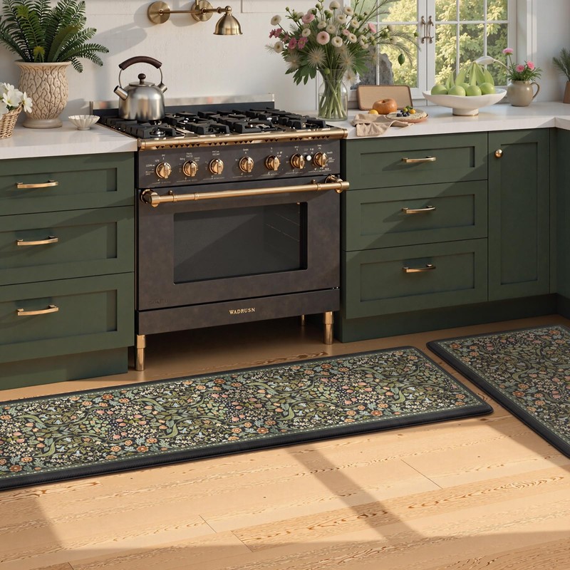 Collive Anti Fatigue Mats for Kitchen Floor, Cushioned Comfort Kitchen