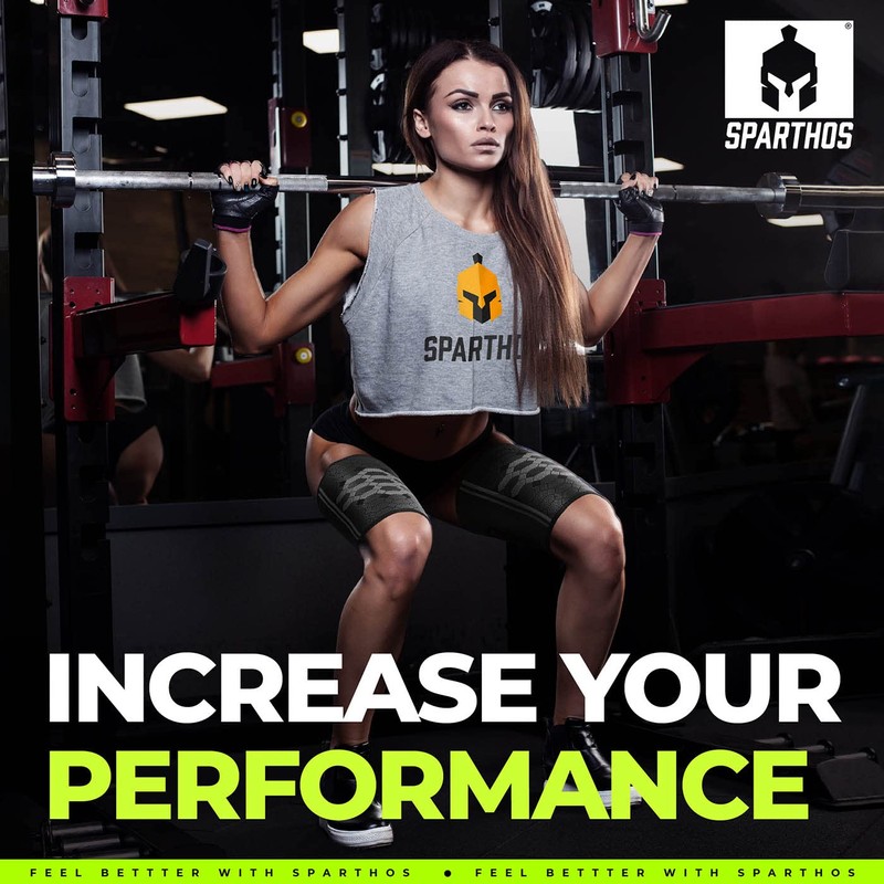 Sparthos Thigh Compression Sleeves (Pair) - Verify Size with Chart