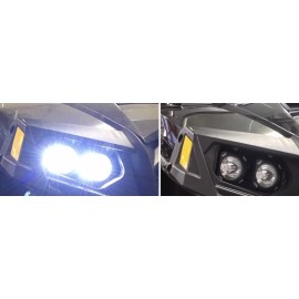 Aftermarket 2013 polaris rzr 1000 XP LED HEADLIGHT Conversion KIT UPGRADE Plug & Play