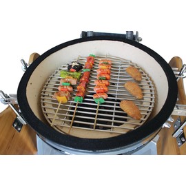 FireBlack Black High Temp Gasket Vision Kamado Smoker Grill Self Stick w/LavaLock