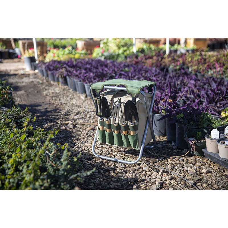 ONIVA - a Picnic Time brand Gardener Folding Seat with