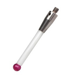 XUNKUANER CNC & CMM M4 Touch Probe Stylus，0.001mm Accuracy, Ceramic Rod