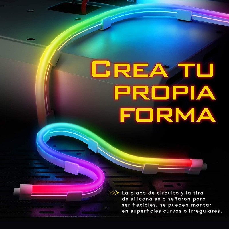 EZDIY-FAB High Quality Addressable LED Strip Kit for PC 5