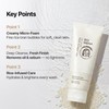 MIDHA RICE BRAN SCRUB FOAM 5.07fl.oz/150ml, Deep Cleansing, Pore-Purifying, Gentle