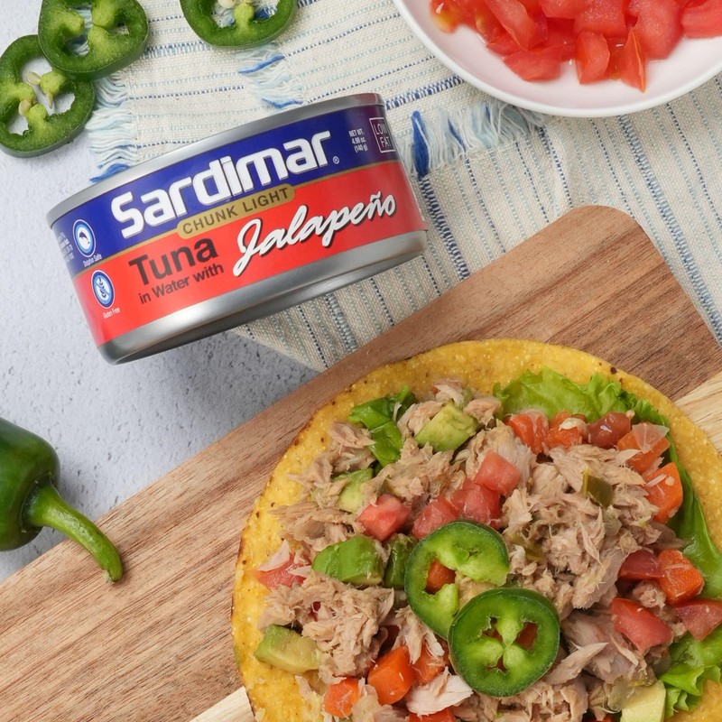 Sardimar Chunk Light Tuna ( Jalapeño, 12 Pack)