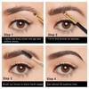 3D Eyebrow Gel Kit With Brush【Smudge-proof】【Waterproof】【Long Lasting】Eyebrow Gel With Eyebrow