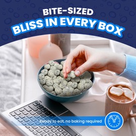 Cookie Dough Bites Red Velvet Cupcake Bites | 3.1 oz (Pack of 3) | The Original Edible Cookie Dough | Movie Theater Candy