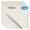 HXC Pack of 4 Natural Cheese Cloth 70 cm x