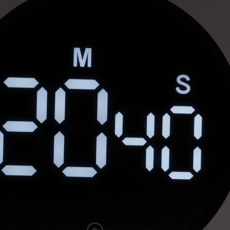 Digital Kitchen Timer Magnetic Countdown Countup Timer with Large LED