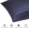 Hafaa Pillow cases 2 Pack – Washed Blue Stripe Pillow