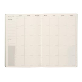 Kokonote Student Calendar 2025/2026 Planner Perpetual Calendar Book Calendar Matcha Latte - Study Planner School Planner Diary 2025/2026 Without Fixed Date - Gifts School Supplies Aesthetic, Green
