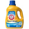 ARM & HAMMER Clean & Simple, 77 Loads Liquid Laundry